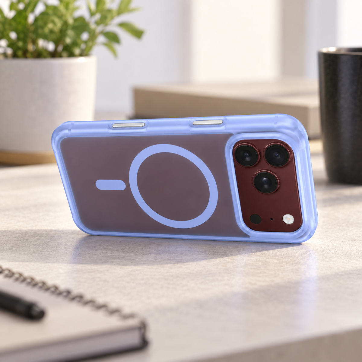 Premium iPhone Case MagSafe Matte Translucent Skin Feel Ultra Thin Magnetic Wireless Charging Hard PC Foldable Slim Shockproof Protective Cover Case
