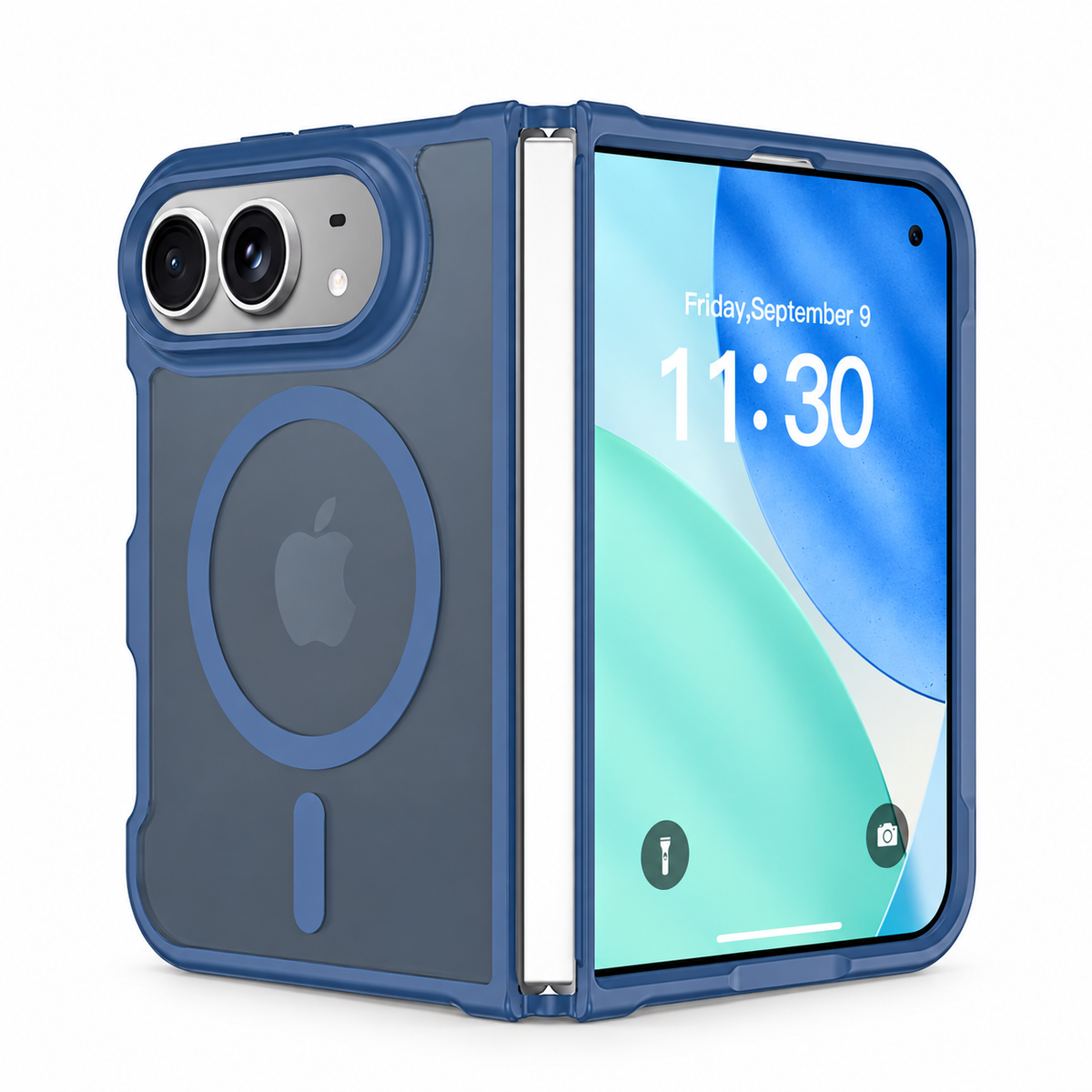 Premium iPhone Case MagSafe Matte Translucent Skin Feel Ultra Thin Magnetic Wireless Charging Hard PC Foldable Slim Shockproof Protective Cover Case