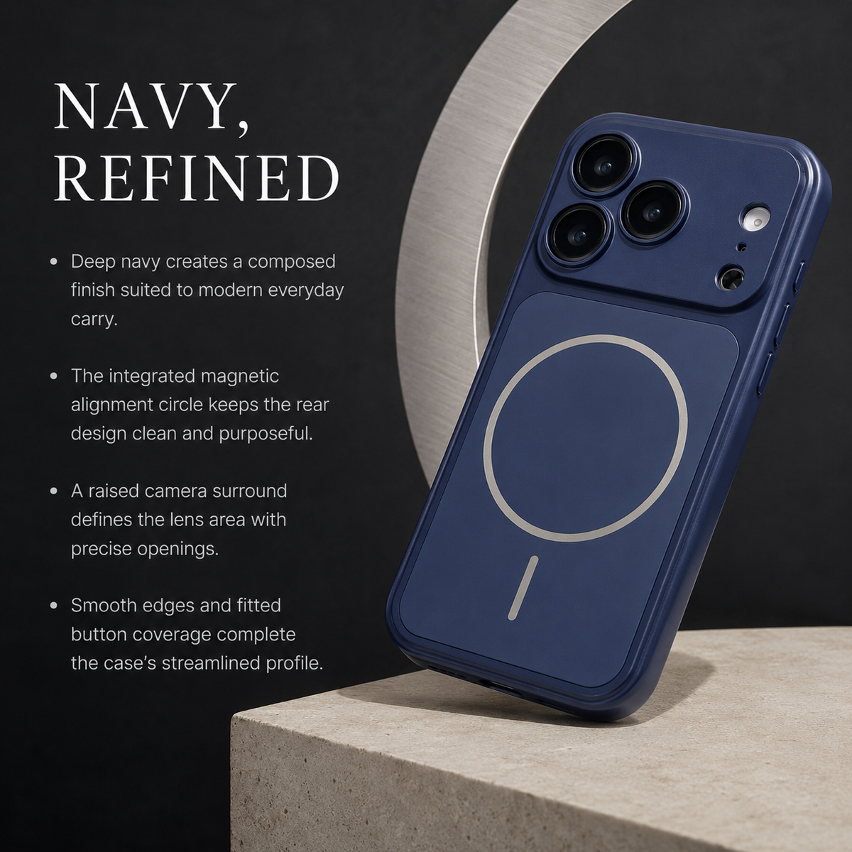 Premium iPhone Case MagSafe Metal Color Plating Large Window Magnetic Shockproof Rugged Slim Camera Protection Wireless Charging Cover Case Design