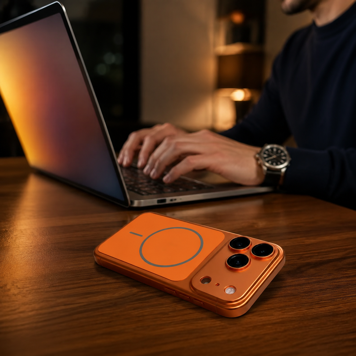 Premium iPhone Case MagSafe Metal Color Plating Large Window Magnetic Shockproof Rugged Slim Camera Protection Wireless Charging Cover Case Design