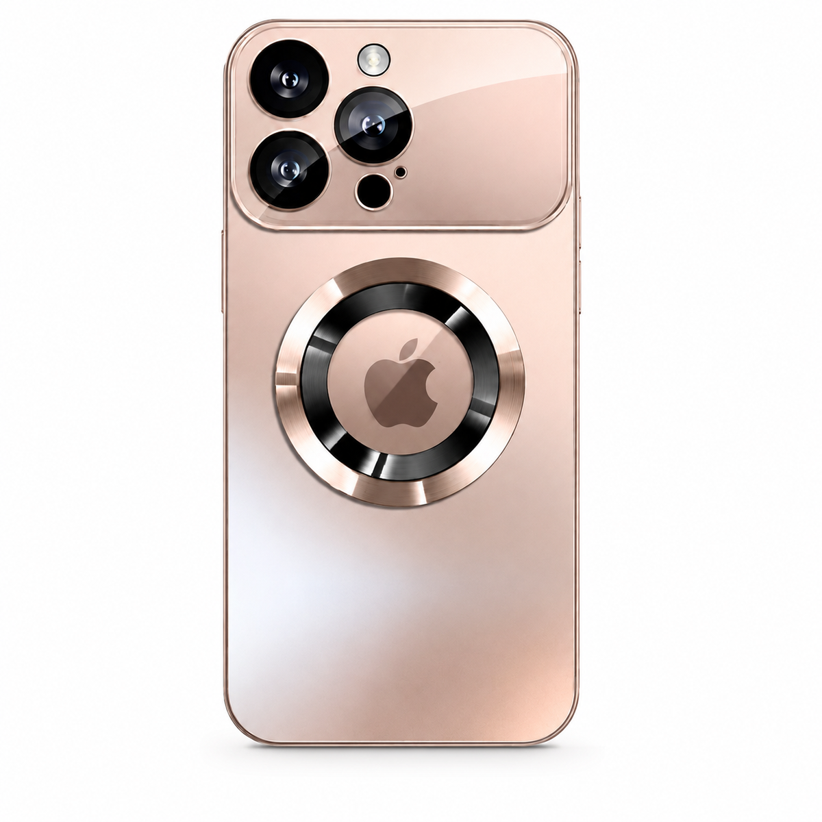 Premium iPhone Case MagSafe Metallic Matte Magnetic PC TPU Wireless Charging Shockproof Slim Anti Scratch Lightweight Protective Bumper Cover Case