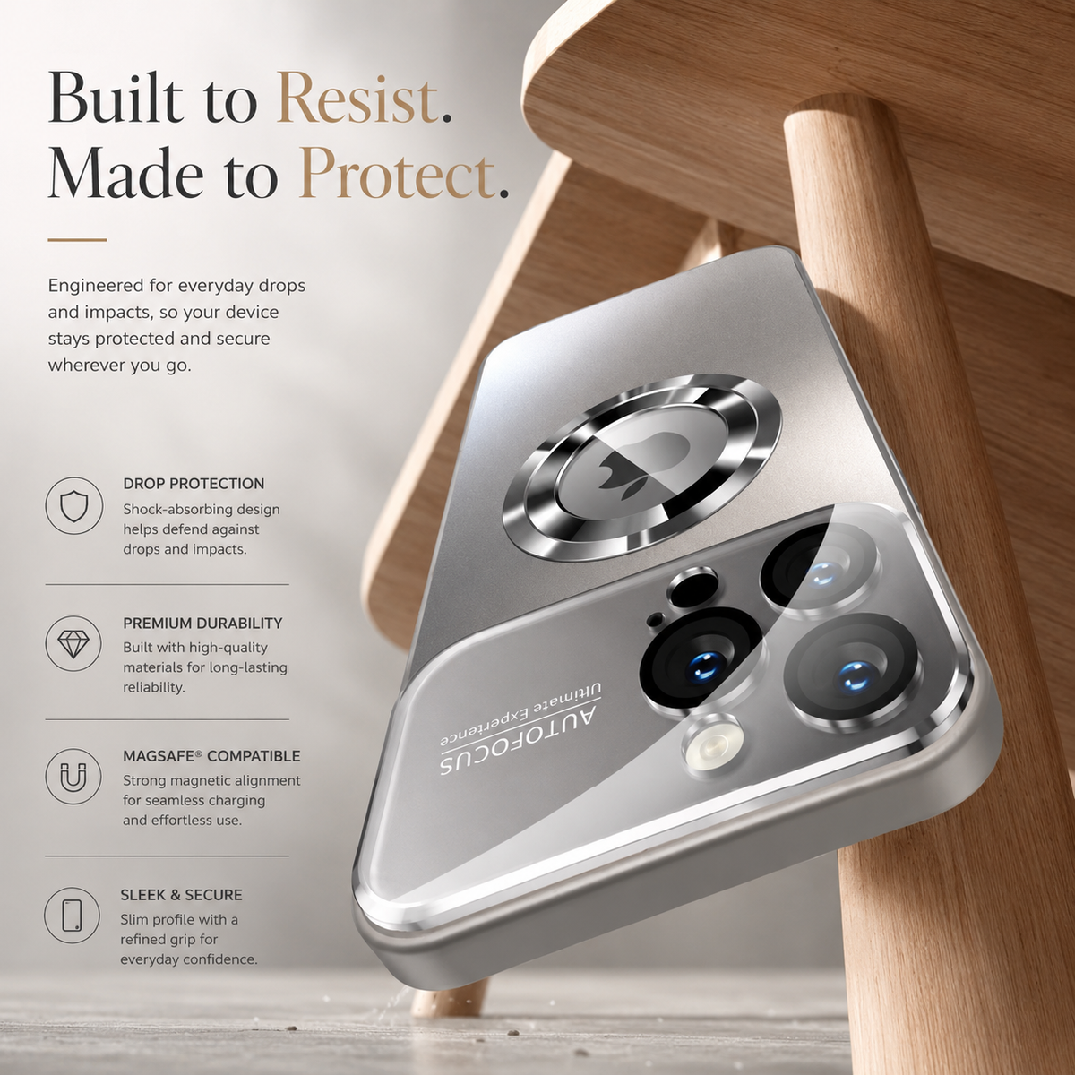 Premium iPhone Case MagSafe Metallic Matte Magnetic PC TPU Wireless Charging Shockproof Slim Anti Scratch Lightweight Protective Bumper Cover Case