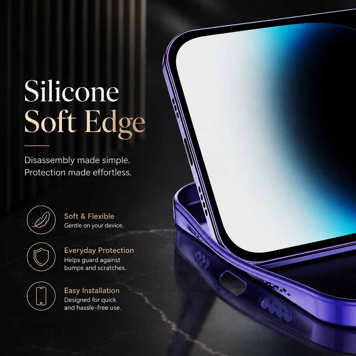 Premium iPhone Case MagSafe Metallic Paint Magnetic Shockproof Lens Protection Matte Anti Scratch Non Slip Reflective Lightweight Protective Cover Case