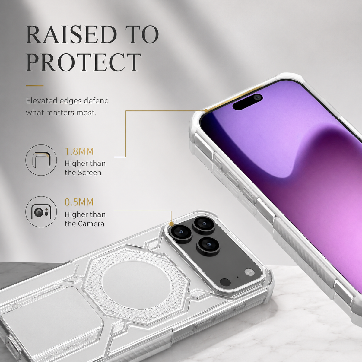 Premium iPhone Case MagSafe Military Armor Magnetic Shockproof PC TPU Anti Drop Protective Cover Reinforced Bumper Wireless Charging Rugged Slim Case
