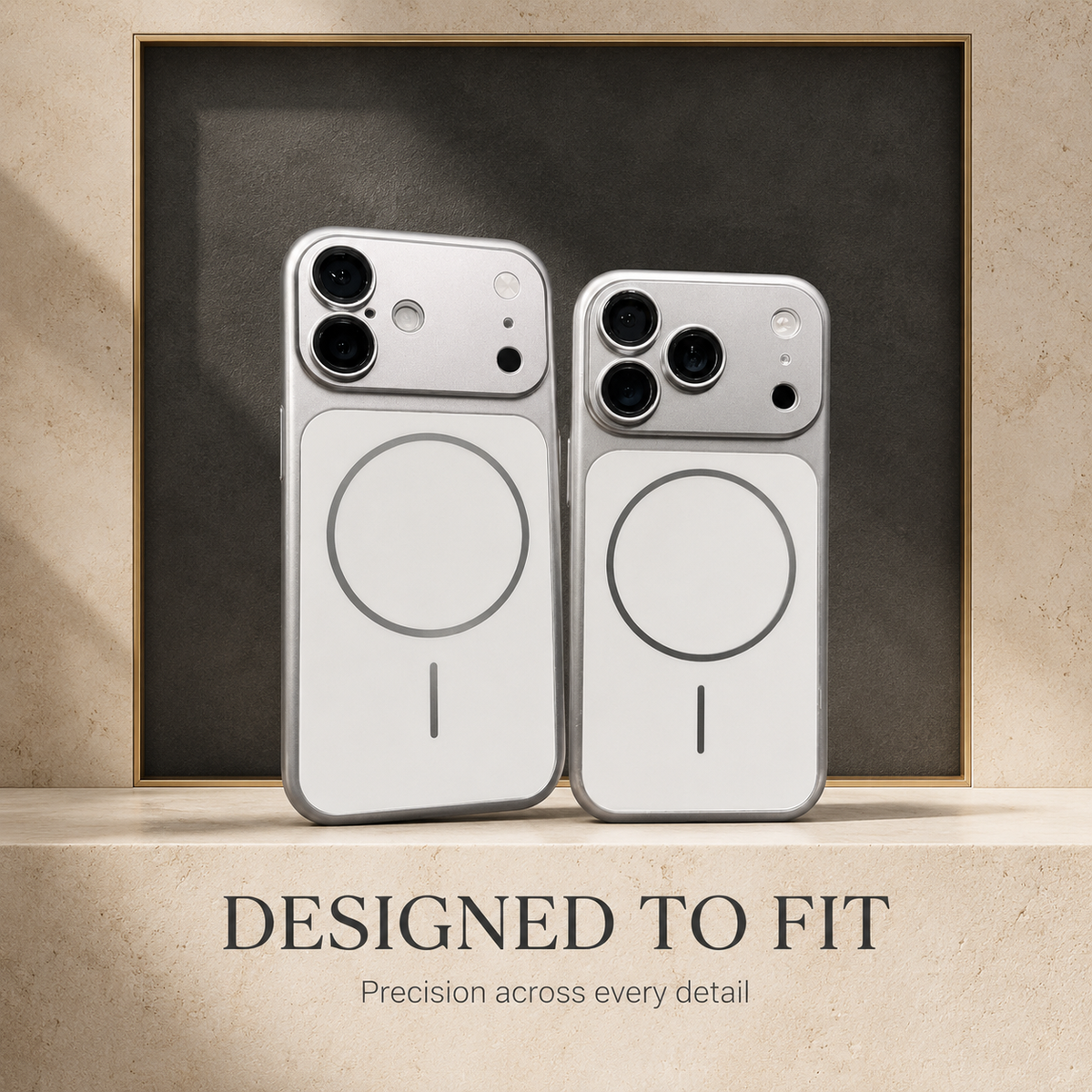 Premium iPhone Case MagSafe Original Metal Color Large Window Plating Magnetic Shockproof Rugged Slim Camera Protective Bumper Cover Case Design