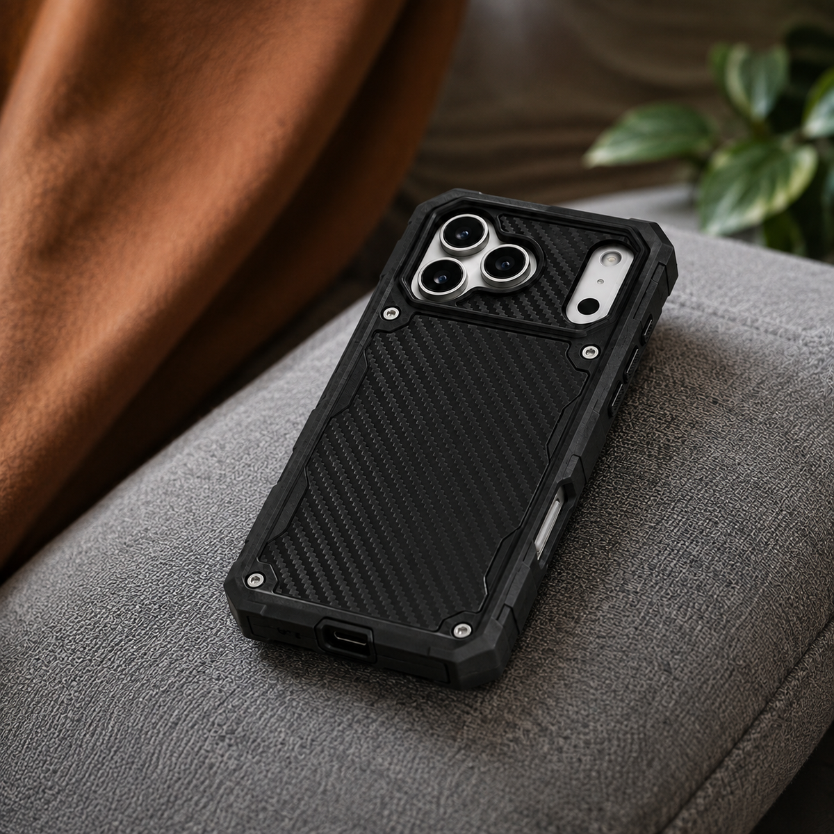 Premium iPhone Case MagSafe Rugged Heavy Duty Shockproof Protective Cover Reinforced Drop Protection Anti Scratch Anti Fingerprint Non Slip Full Coverage