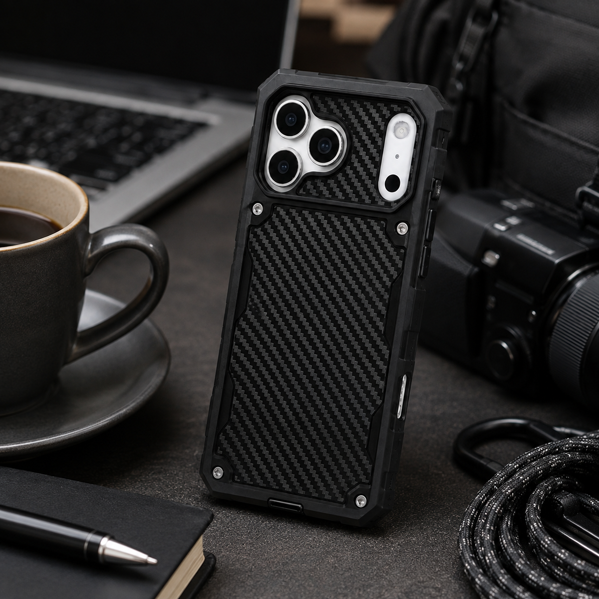 Premium iPhone Case MagSafe Rugged Heavy Duty Shockproof Protective Cover Reinforced Drop Protection Anti Scratch Anti Fingerprint Non Slip Full Coverage