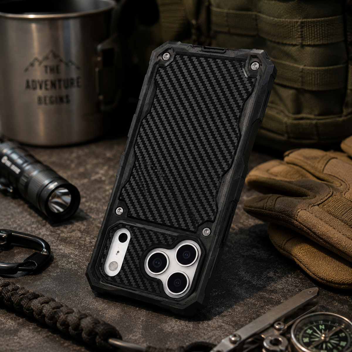 Premium iPhone Case MagSafe Rugged Heavy Duty Shockproof Protective Cover Reinforced Drop Protection Anti Scratch Anti Fingerprint Non Slip Full Coverage