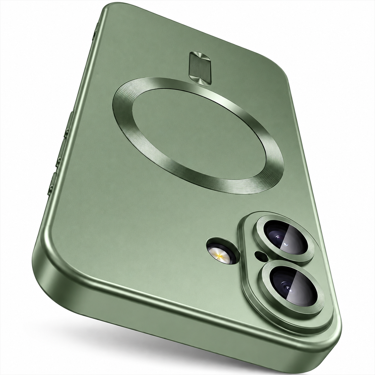 Premium iPhone Case MagSafe Silicone Cover Full Coverage Camera Protection Shockproof Anti Fingerprint Matte Soft Touch Slim Magnetic Anti Slip Grip Design
