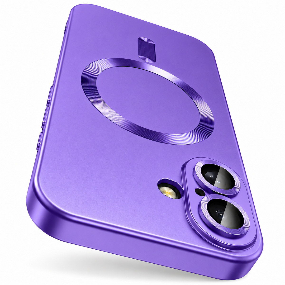Premium iPhone Case MagSafe Silicone Cover Full Coverage Camera Protection Shockproof Anti Fingerprint Matte Soft Touch Slim Magnetic Anti Slip Grip Design