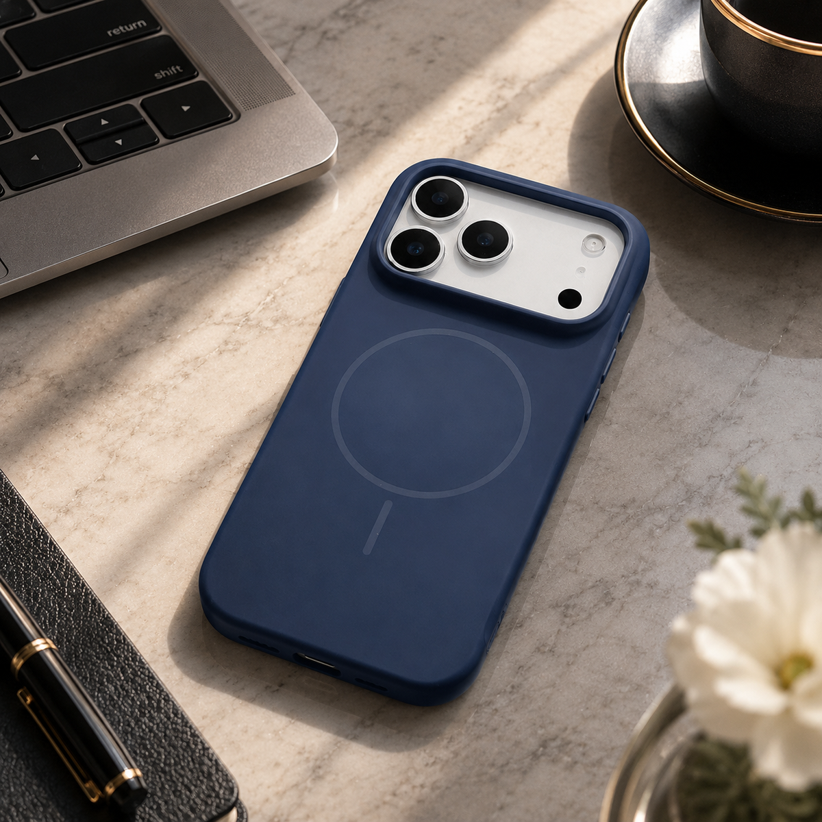 Premium iPhone Case MagSafe Silicone Magnetic Wireless Charging Shockproof Protective Cover Solid Color Soft Touch Non Slip Slim Lightweight Bumper Case