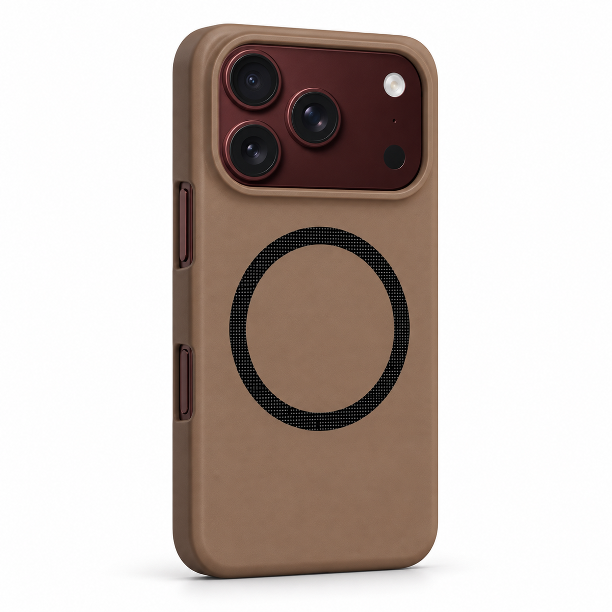 Premium iPhone Case MagSafe Spring Hinge Armor Tempered Glass Shockproof Hard PC Magnetic Anti Scratch Full Foldable Protective Cover Case Design Slim