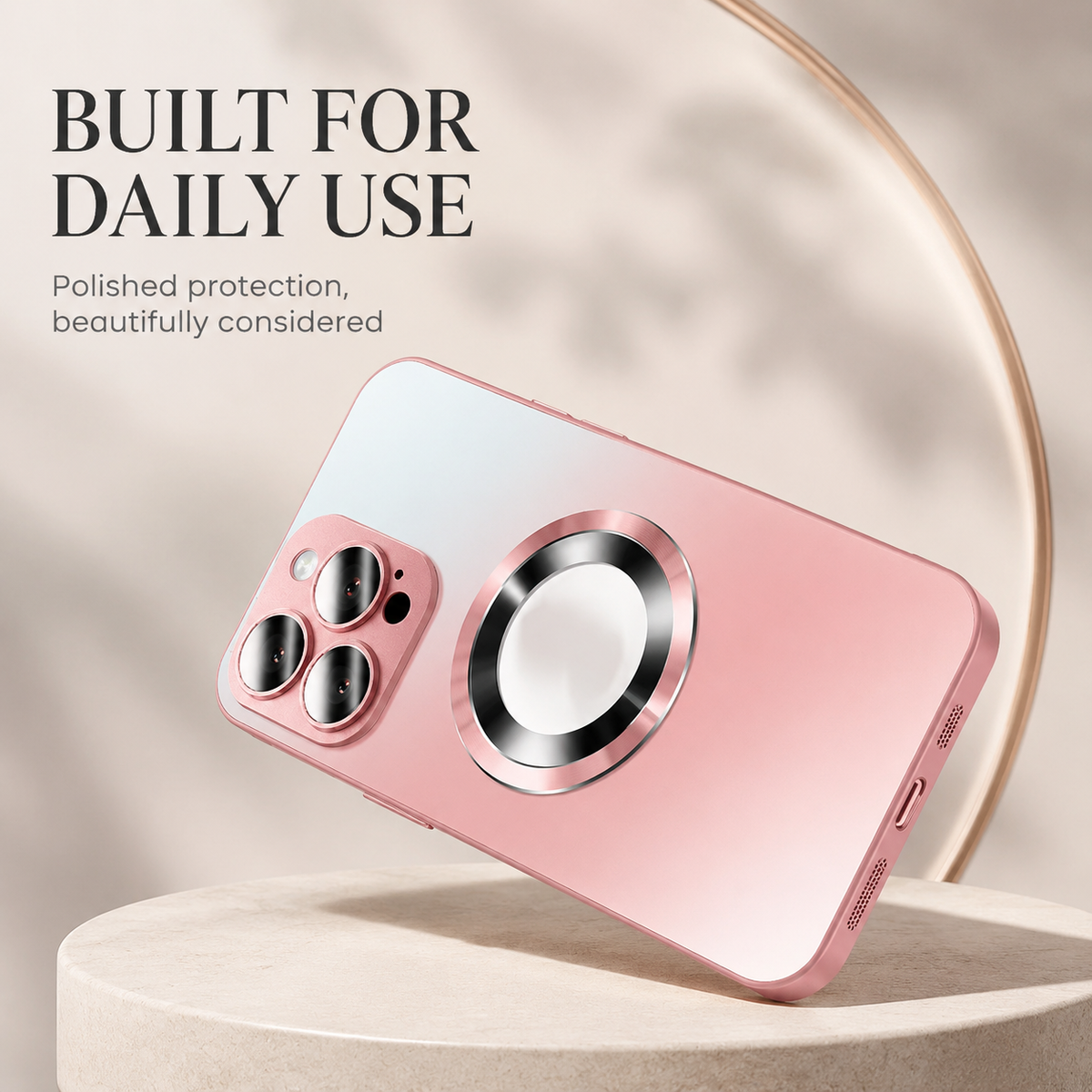 Premium iPhone Case MagSafe Tempered Glass Matte Magnetic Shockproof Protective Cover Camera Protection Anti Fingerprint Slim Non Slip Luminous Finish