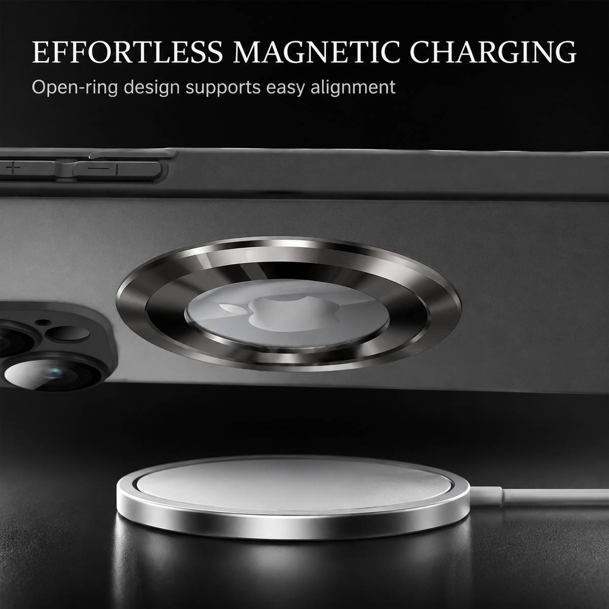 Premium iPhone Case MagSafe Tempered Glass Matte Magnetic Shockproof Protective Cover Camera Protection Anti Fingerprint Slim Non Slip Luminous Finish
