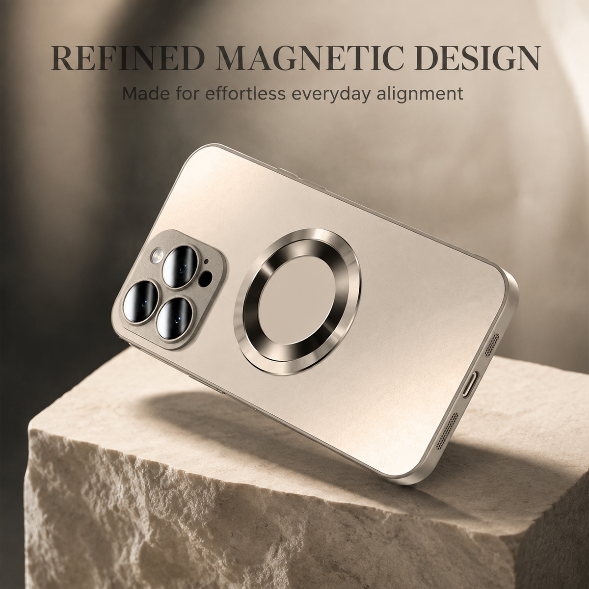 Premium iPhone Case MagSafe Tempered Glass Matte Magnetic Shockproof Protective Cover Camera Protection Anti Fingerprint Slim Non Slip Luminous Finish