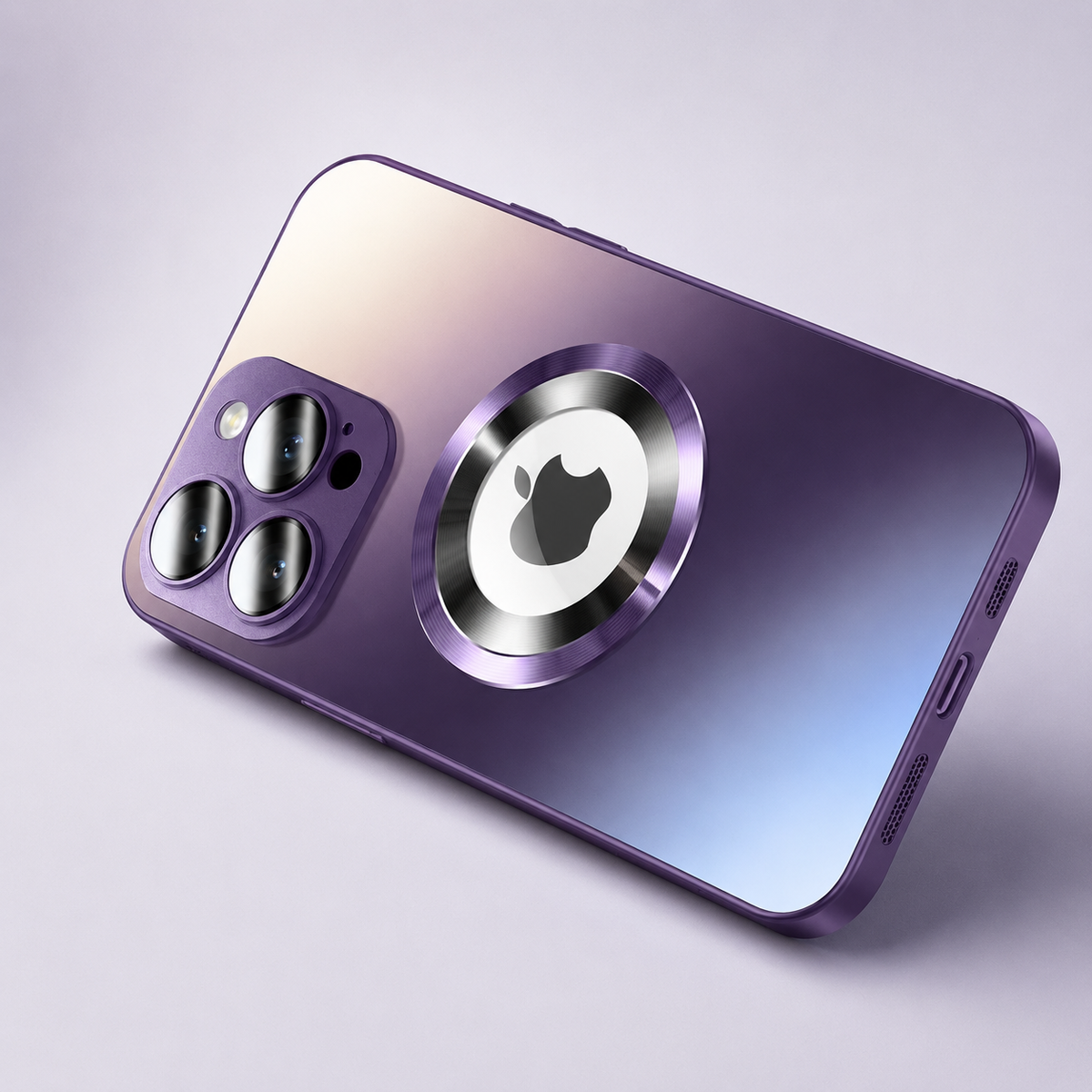 Premium iPhone Case MagSafe Tempered Glass Matte Magnetic Shockproof Protective Cover Camera Protection Anti Fingerprint Slim Non Slip Luminous Finish