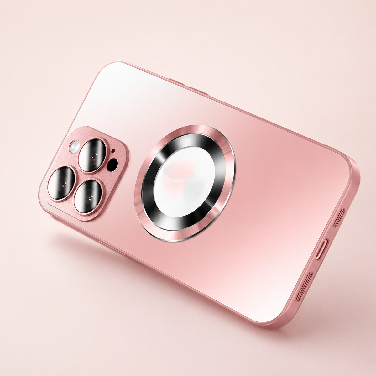 Premium iPhone Case MagSafe Tempered Glass Matte Magnetic Shockproof Protective Cover Camera Protection Anti Fingerprint Slim Non Slip Luminous Finish