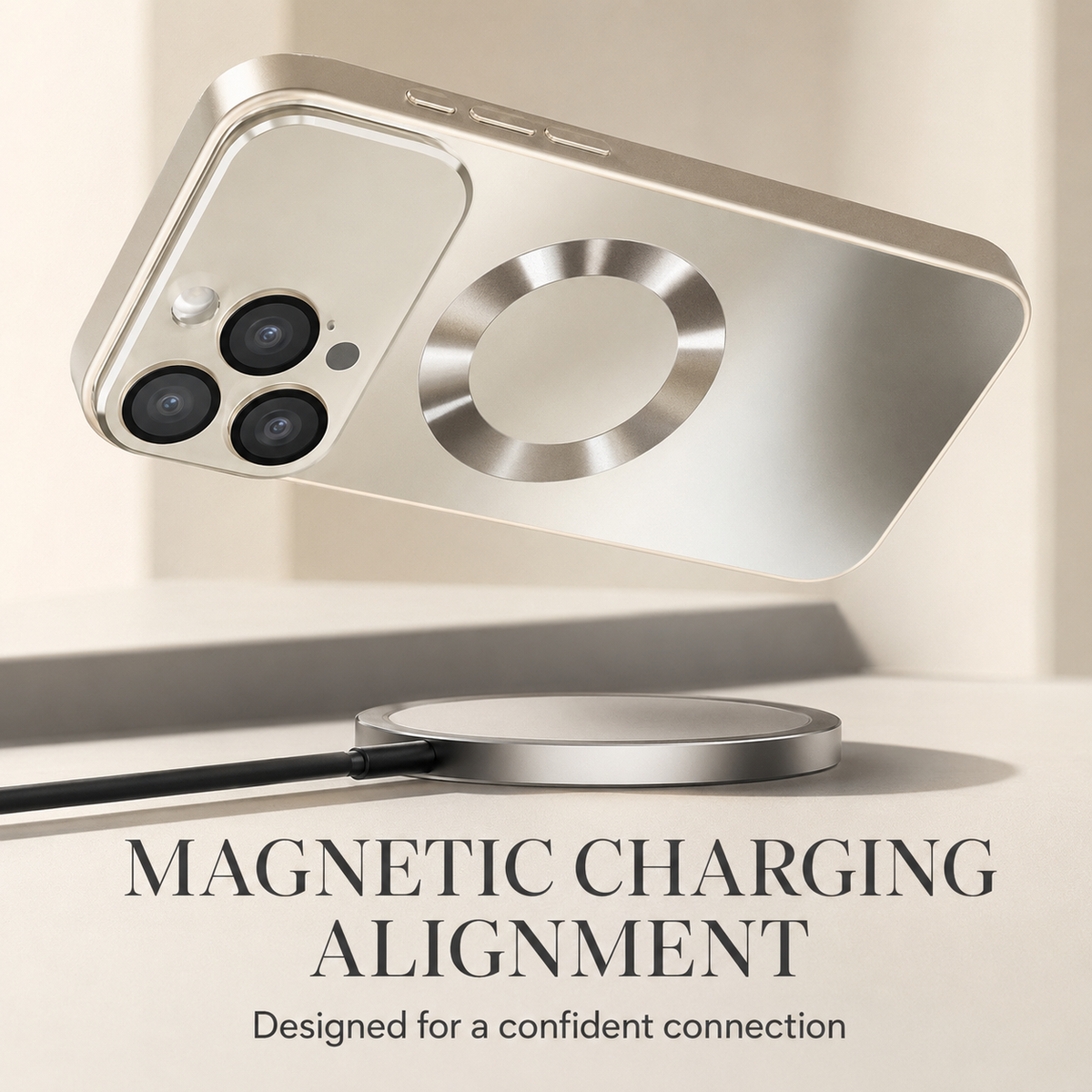 Premium iPhone Case MagSafe Titanium Matte Magnetic Shockproof Protective Cover Glass Camera Lens Protection Anti Fingerprint Anti Scratch Slim Non Slip