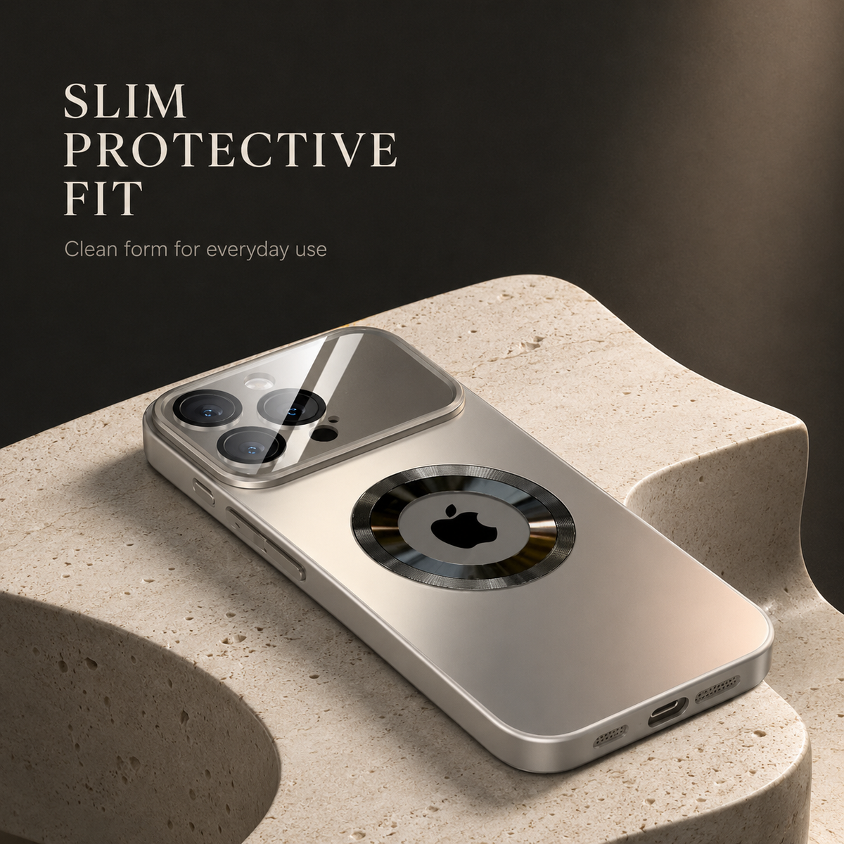 Premium iPhone Case MagSafe Titanium Matte Magnetic Shockproof Protective Cover Glass Camera Lens Protection Anti Fingerprint Anti Scratch Slim Non Slip