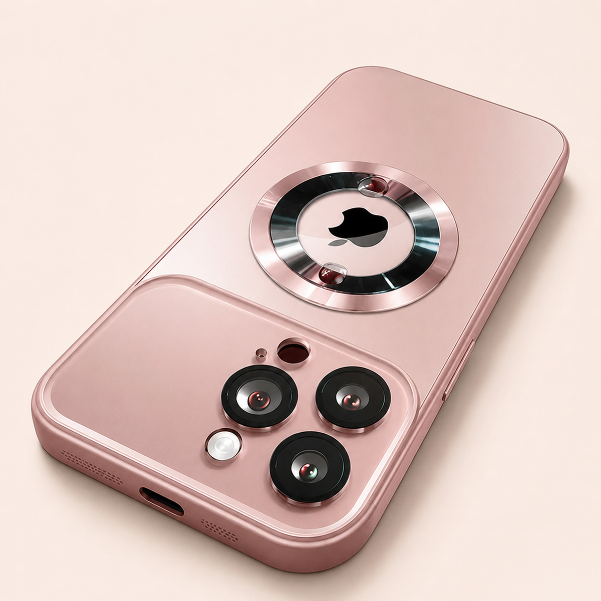 Premium iPhone Case MagSafe Titanium Matte Magnetic Shockproof Protective Cover Glass Camera Lens Protection Anti Fingerprint Anti Scratch Slim Non Slip
