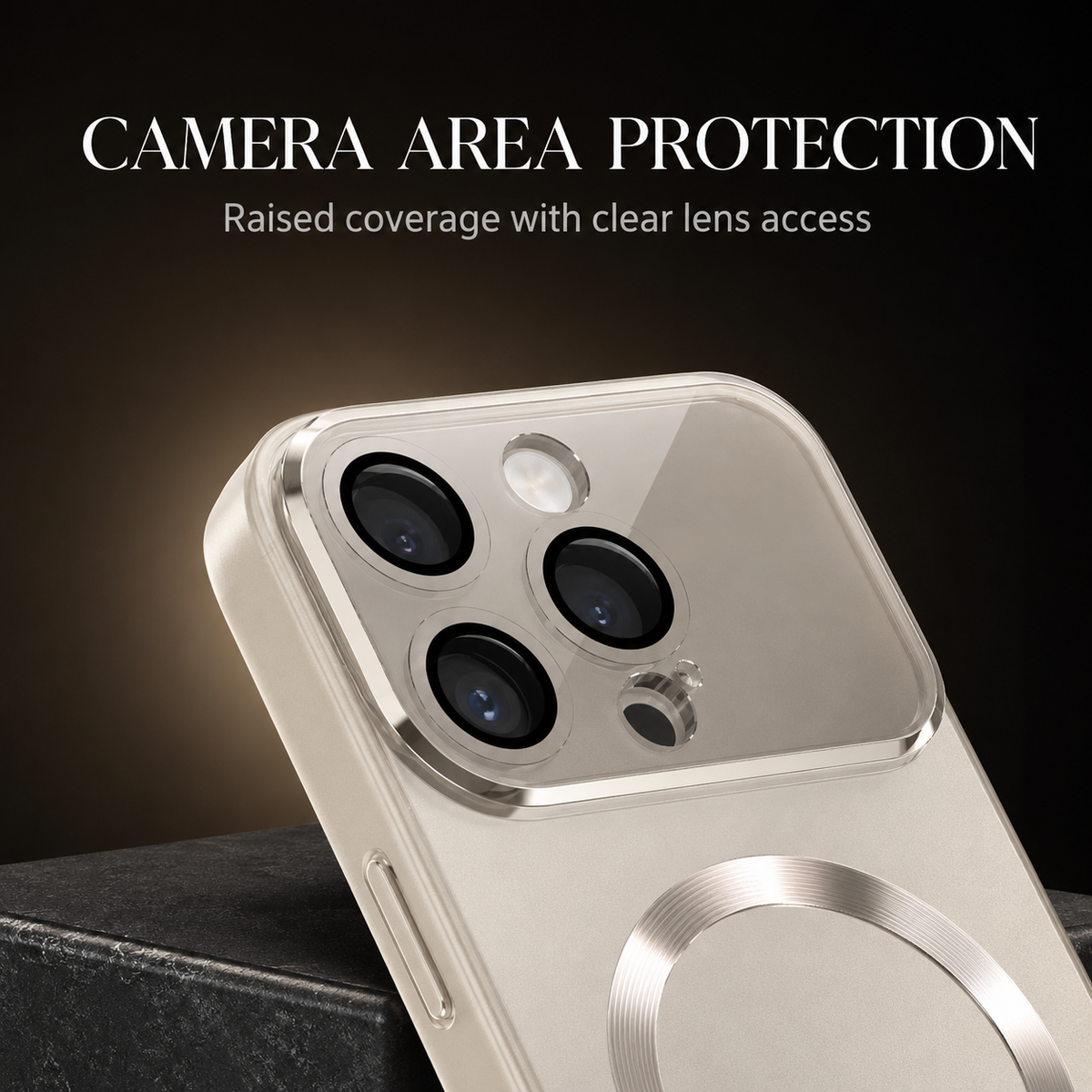 Premium iPhone Case MagSafe Titanium Matte Magnetic Shockproof Protective Cover Glass Camera Lens Protection Anti Fingerprint Anti Scratch Slim Non Slip