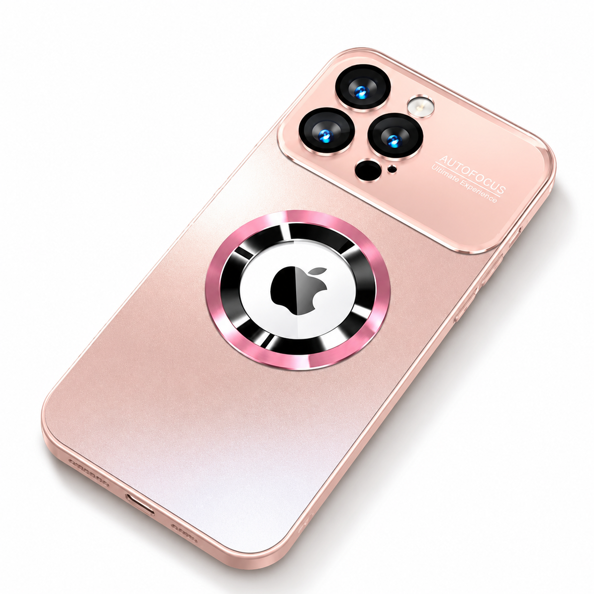 Premium iPhone Case MagSafe Titanium Matte Shockproof Protective Cover Glass Camera Lens Protection Anti Fingerprint Anti Scratch Non Slip Slim Magnetic