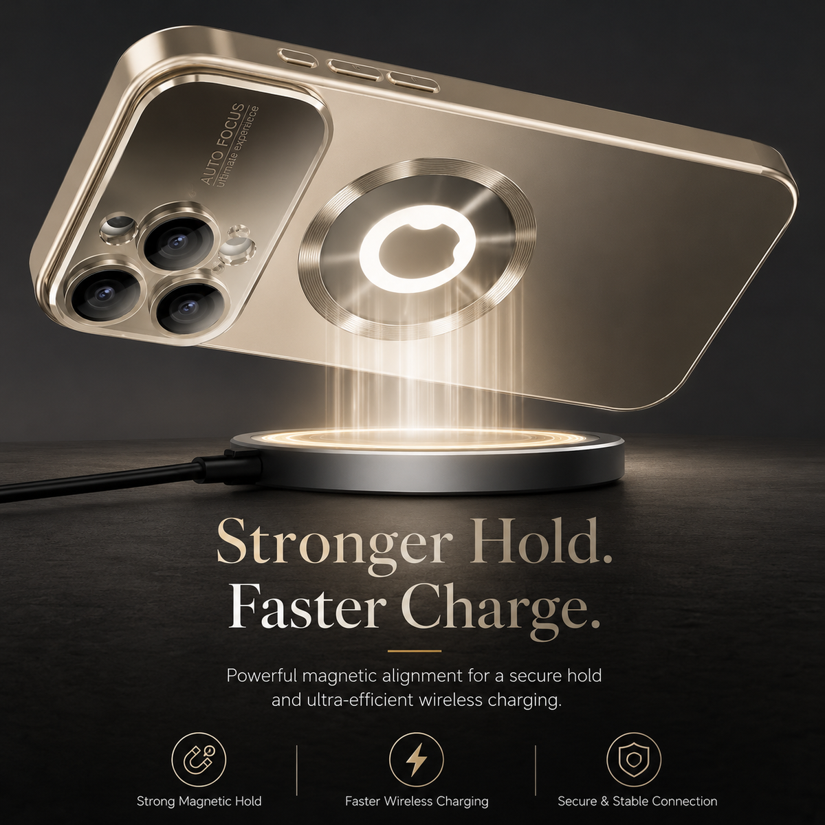 Premium iPhone Case MagSafe Titanium Metallic Matte Magnetic PC TPU Glass Camera Lens Protection Shockproof Slim Luxury Protective Cover Case Design