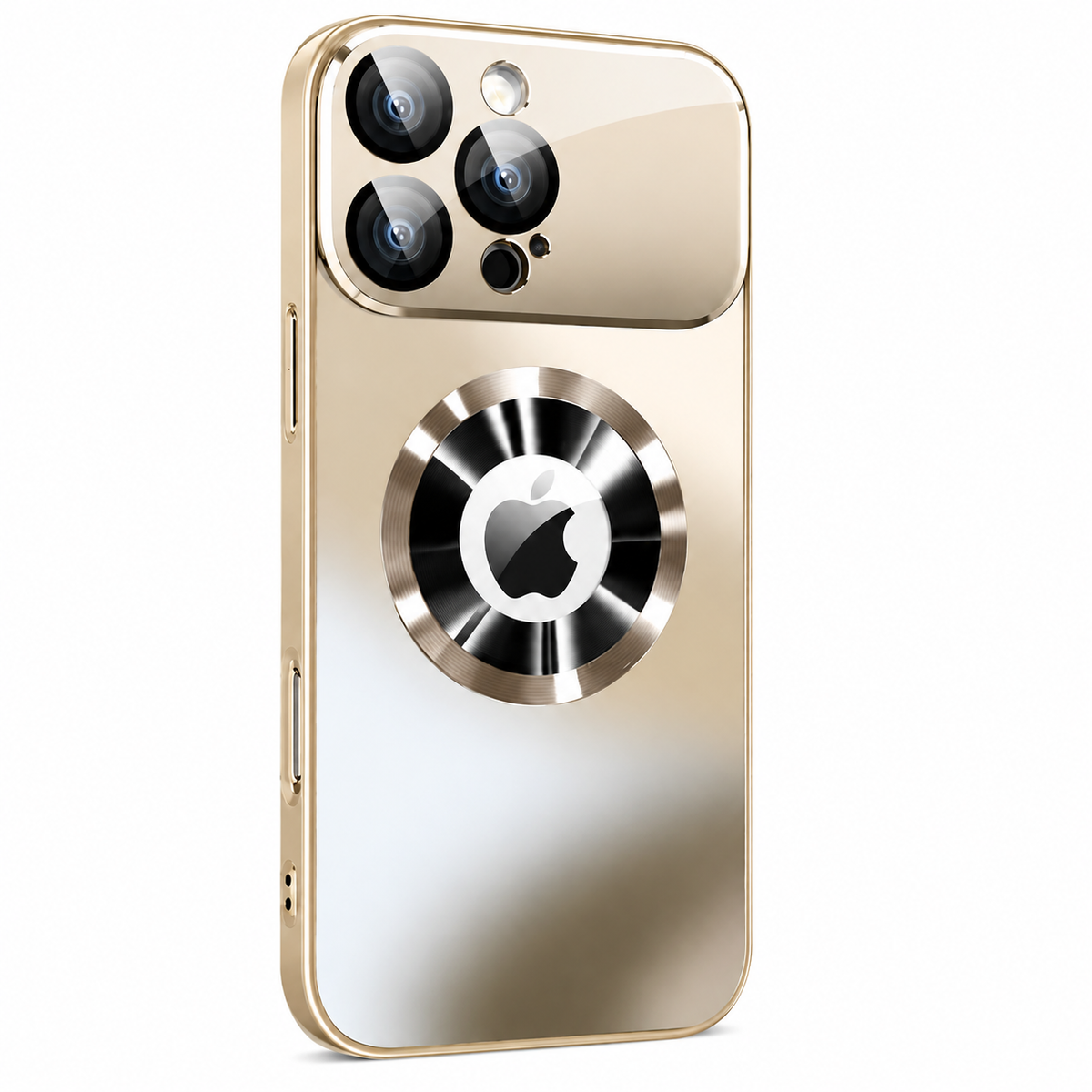 Premium iPhone Case MagSafe Titanium Metallic Matte Magnetic PC TPU Glass Camera Lens Protection Shockproof Slim Luxury Protective Cover Case Design