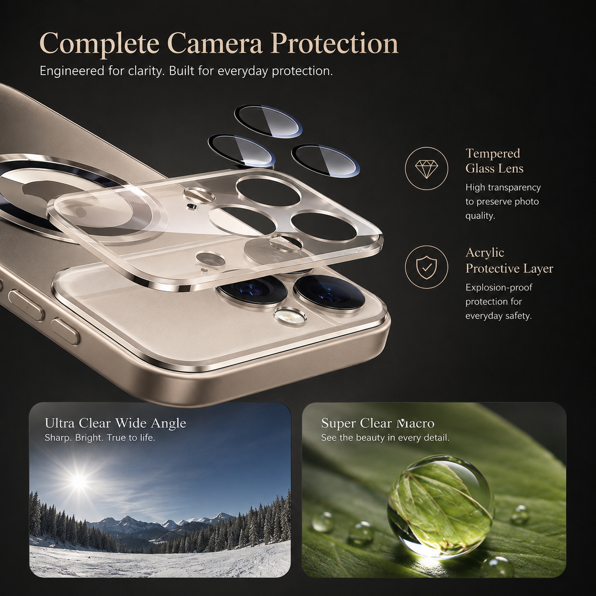 Premium iPhone Case MagSafe Titanium Metallic Matte Magnetic Wireless Charging Slim Shockproof Anti Scratch Lightweight Protective Bumper Cover Case