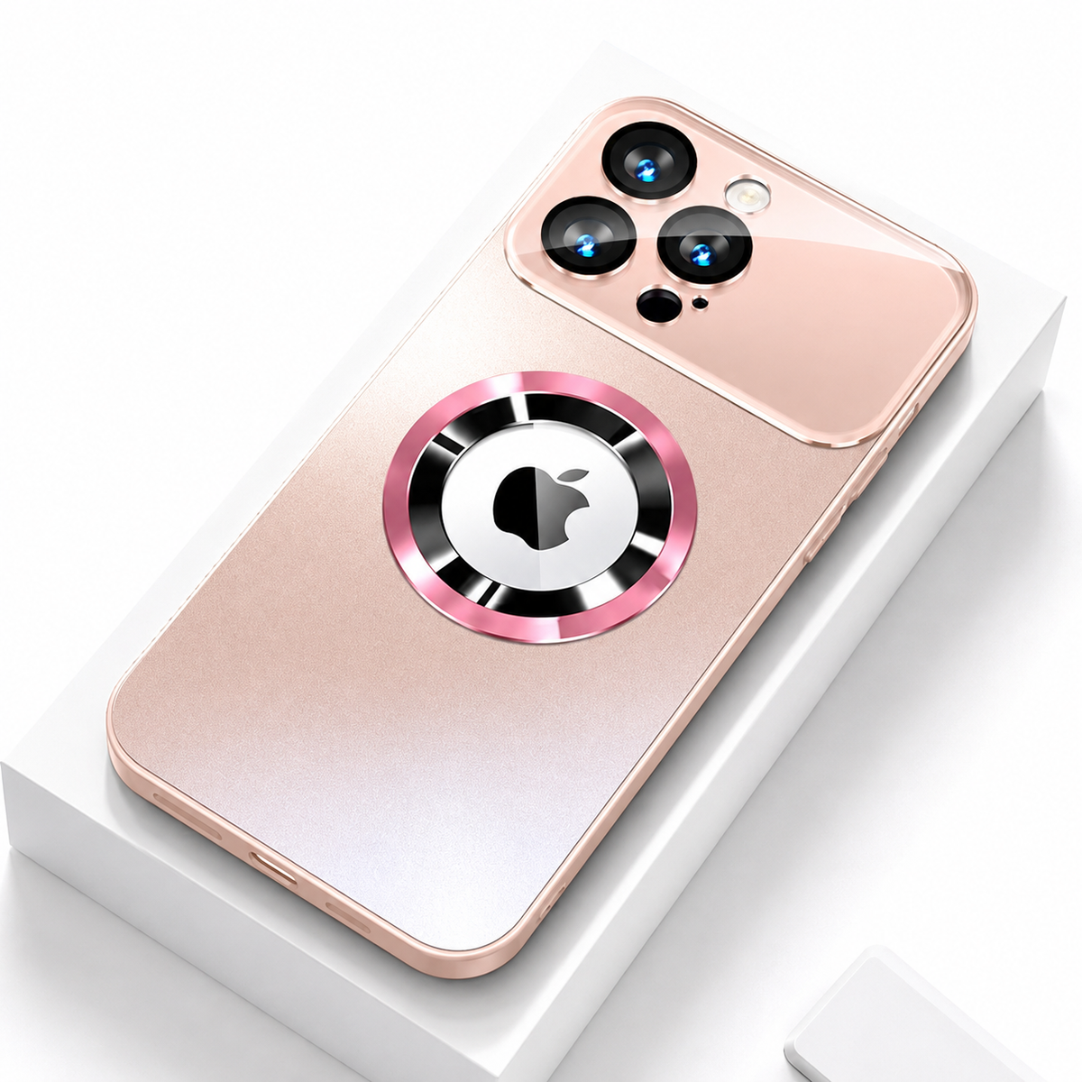 Premium iPhone Case MagSafe Titanium Metallic Matte Magnetic Wireless Charging Slim Shockproof Anti Scratch Lightweight Protective Bumper Cover Case