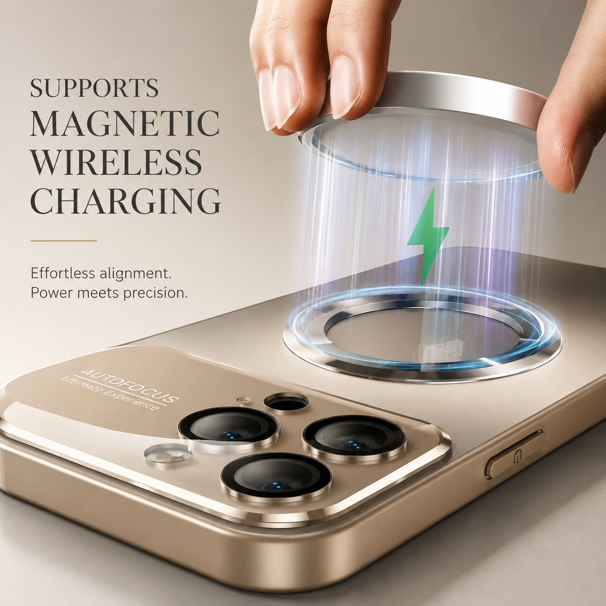 Premium iPhone Case MagSafe Titanium Metallic Matte Shockproof Protective Cover Camera Lens Protection PC Silicone Anti Fingerprint Non Slip Slim Magnetic