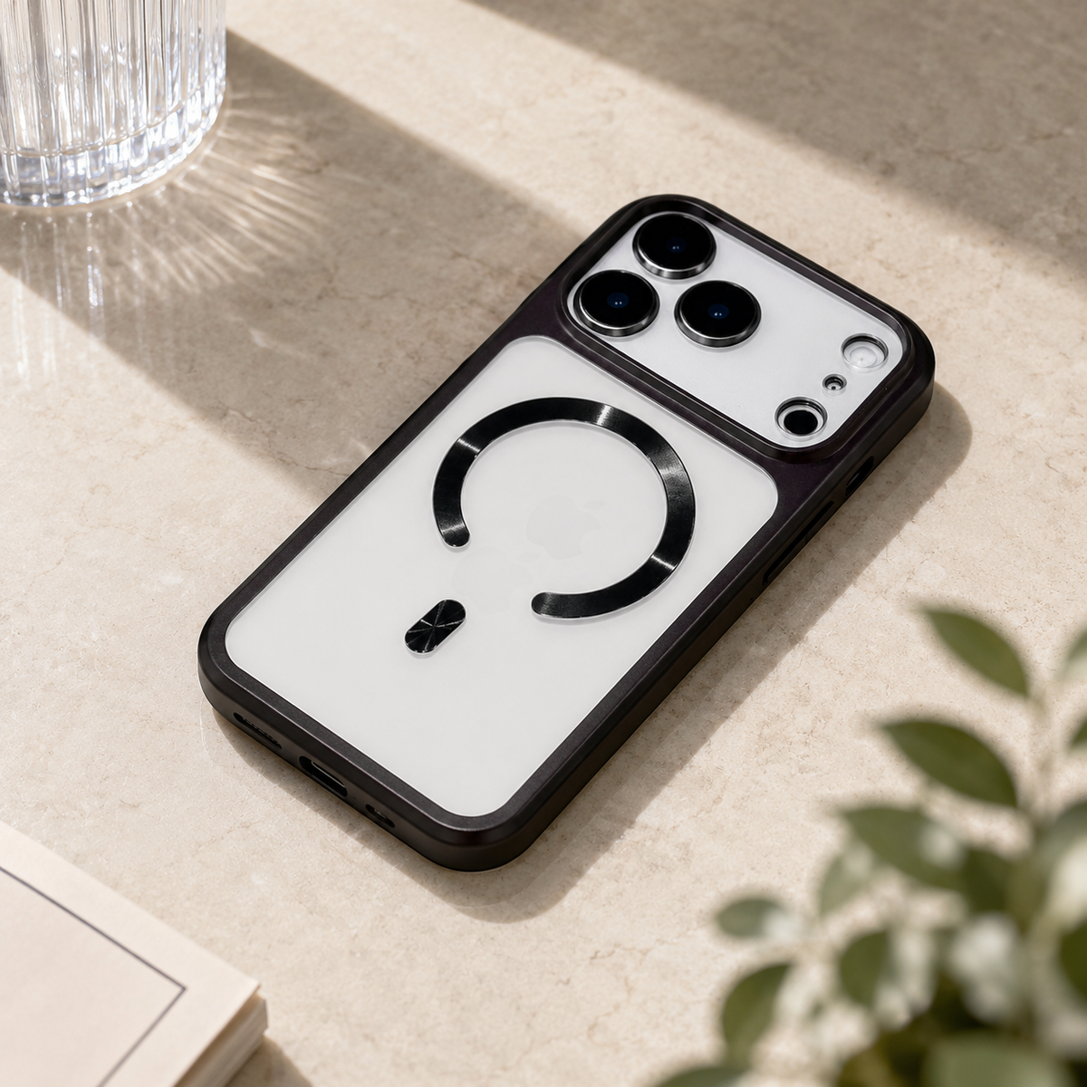 Premium iPhone Case MagSafe Translucent Matte Magnetic Hard PC Protective Cover Wireless Charging Anti Scratch Slim Lightweight Frosted Full Coverage Case