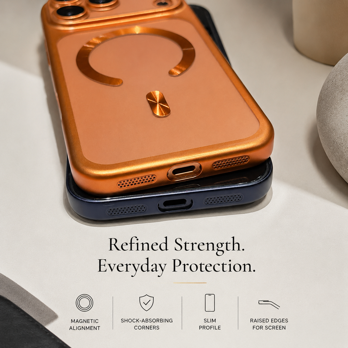 Premium iPhone Case MagSafe Translucent Matte Magnetic Hard PC Protective Cover Wireless Charging Anti Scratch Slim Lightweight Frosted Full Coverage Case