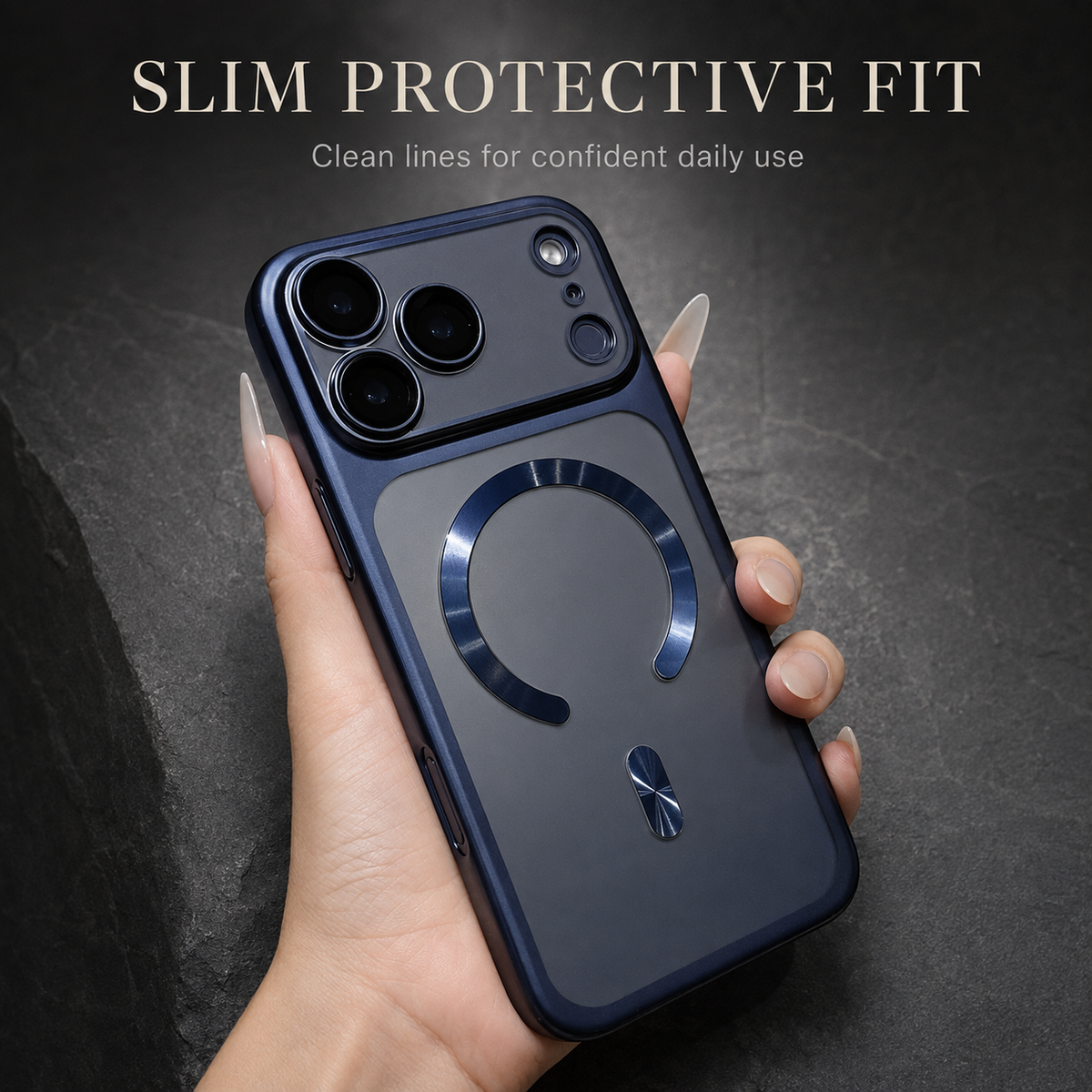 Premium iPhone Case MagSafe Translucent Matte Magnetic Wireless Charging Hard PC Protective Cover Anti Scratch Slim Lightweight Full Coverage Case Design