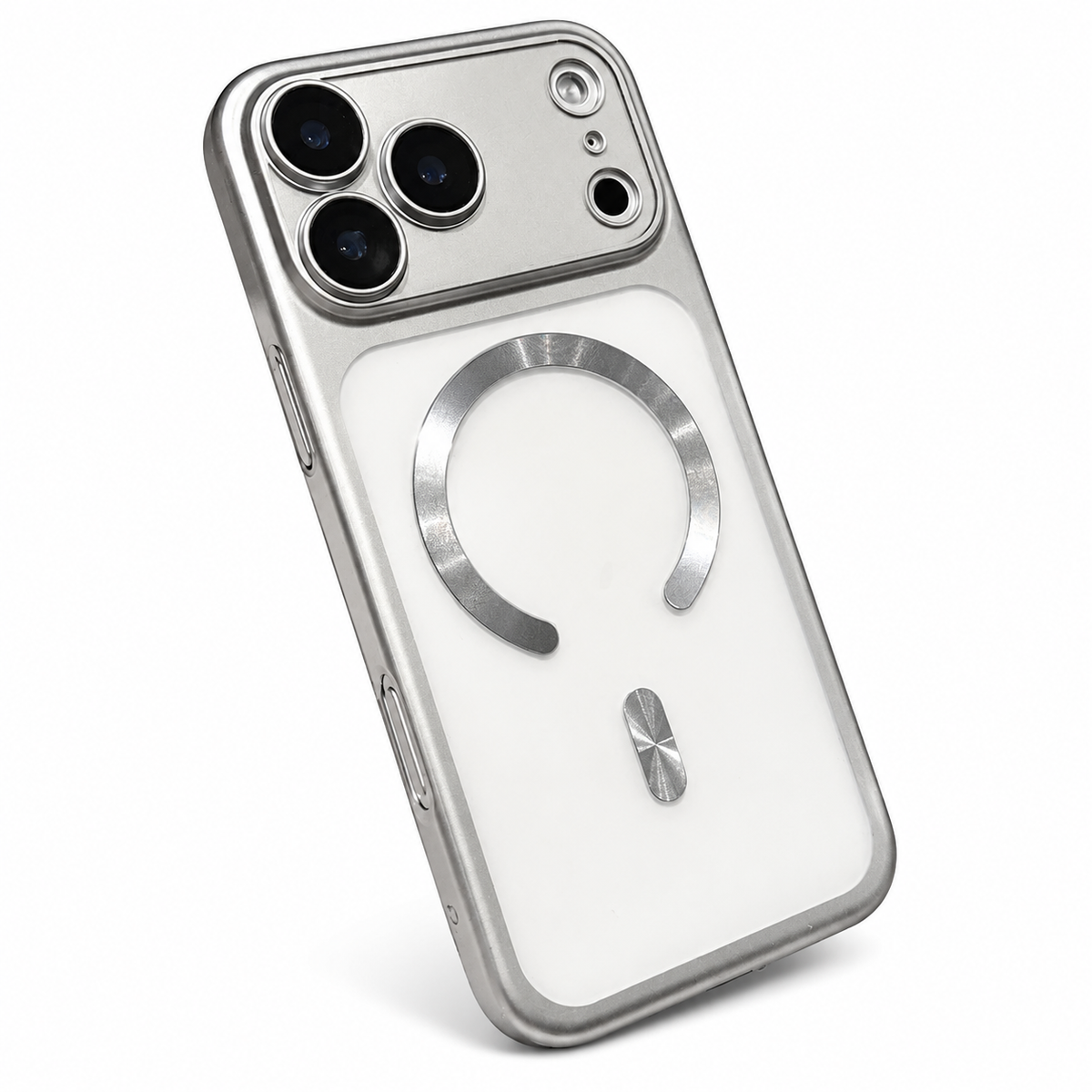 Premium iPhone Case MagSafe Translucent Matte Magnetic Wireless Charging Hard PC Protective Cover Anti Scratch Slim Lightweight Full Coverage Case Design