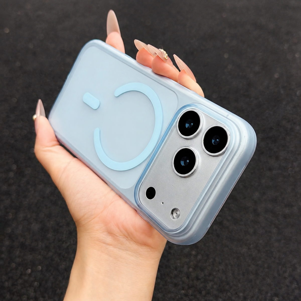 Premium iPhone Case MagSafe Ultra Thin Matte Translucent Clear Hard PC Magnetic Anti Fingerprint Shockproof Slim Protective Bumper Cover Case Design