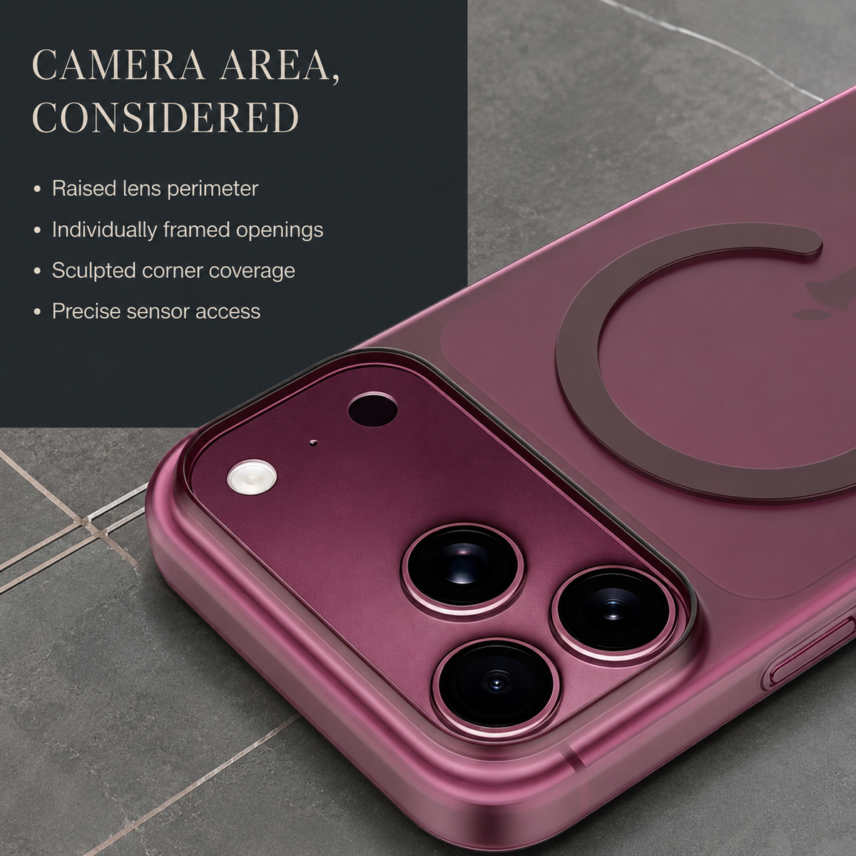 Premium iPhone Case MagSafe Ultra Thin Matte Translucent Clear Hard PC Magnetic Shockproof Anti Fingerprint Slim Protective Bumper Cover Case Design