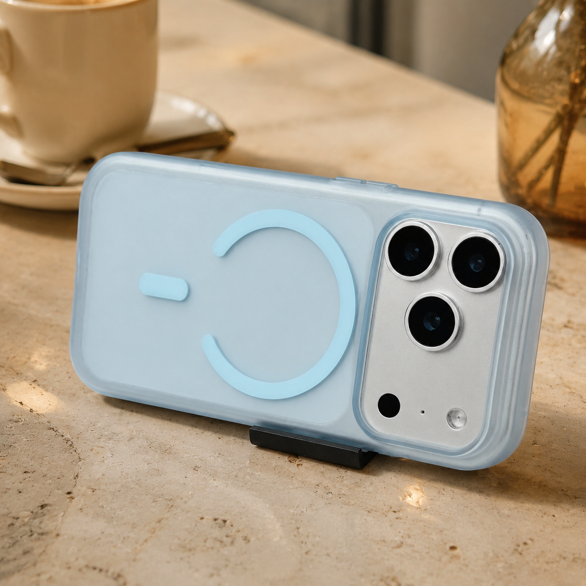 Premium iPhone Case MagSafe Ultra Thin Matte Translucent Clear Hard PC Magnetic Shockproof Anti Fingerprint Slim Protective Bumper Cover Case Design