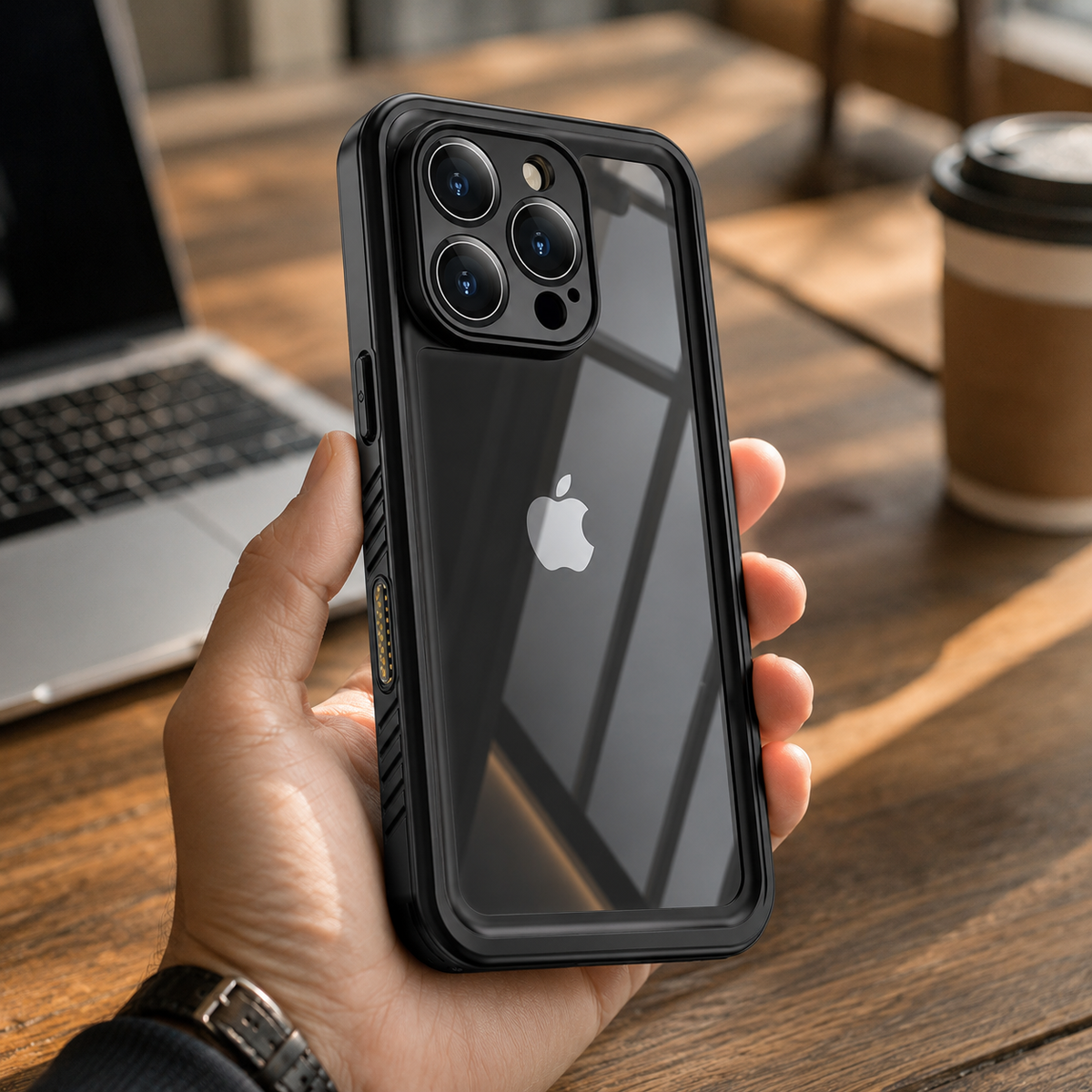 Premium iPhone Case MagSafe Waterproof Full Body Shockproof Protective Cover Built In Screen Protector Dustproof Anti Slip Dual Layer Sealed Rugged Armor