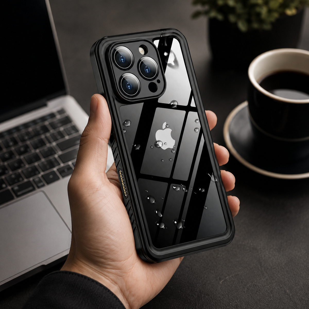Premium iPhone Case MagSafe Waterproof Full Body Shockproof Protective Cover Built In Screen Protector Dustproof Anti Slip Dual Layer Sealed Rugged Armor