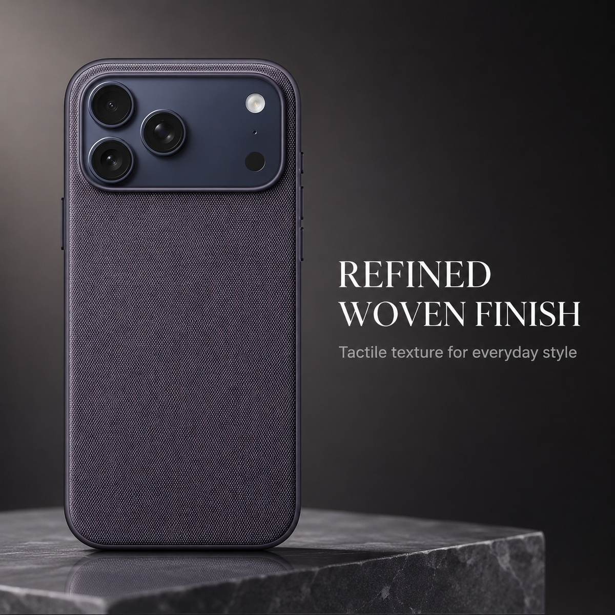 Premium iPhone Case MagSafe Woven Fabric Magnetic Shockproof Protective Cover Wireless Charging Anti Fingerprint Non Slip Water Resistant Slim Lightweight