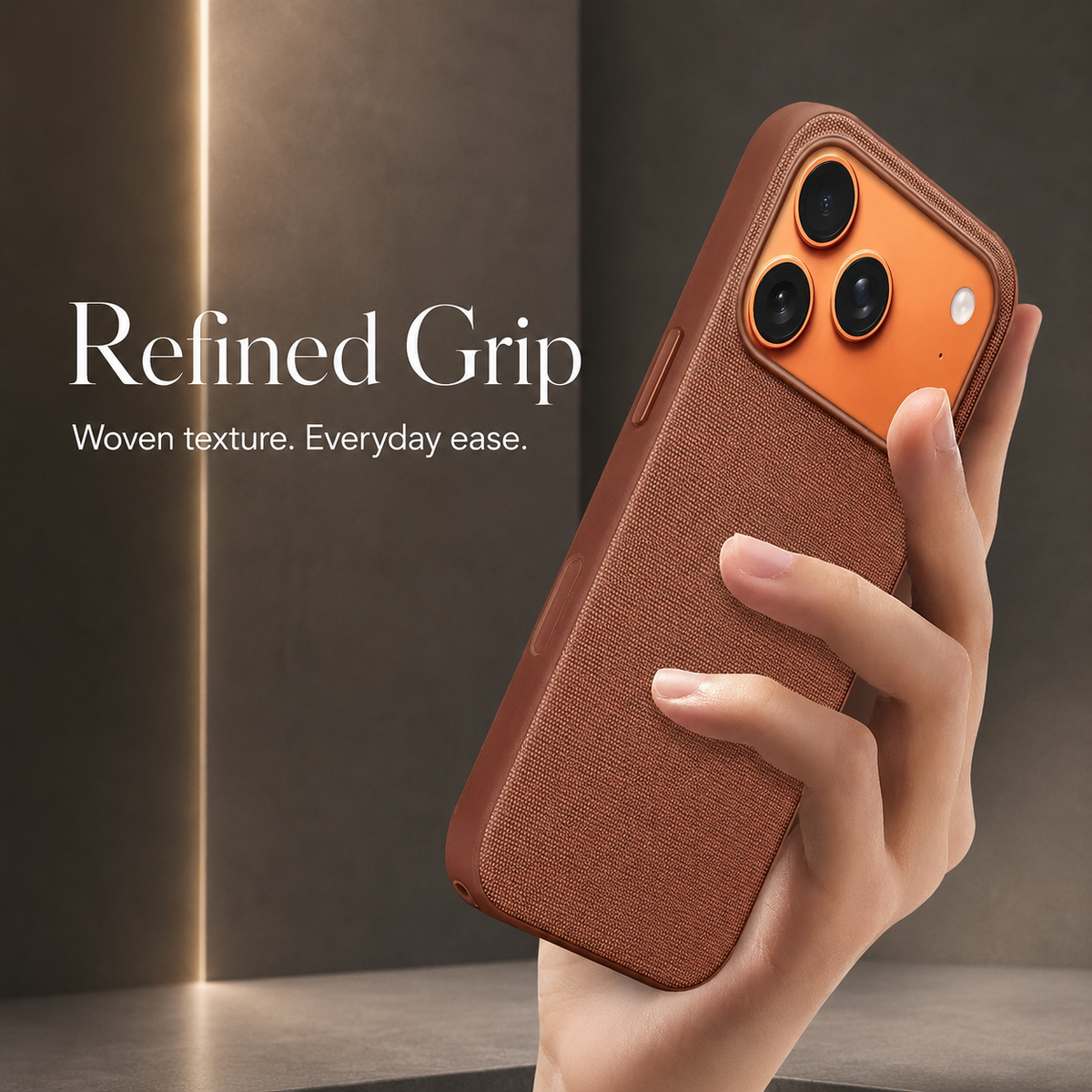 Premium iPhone Case MagSafe Woven Fabric Magnetic Shockproof Protective Cover Wireless Charging Anti Fingerprint Non Slip Water Resistant Slim Lightweight