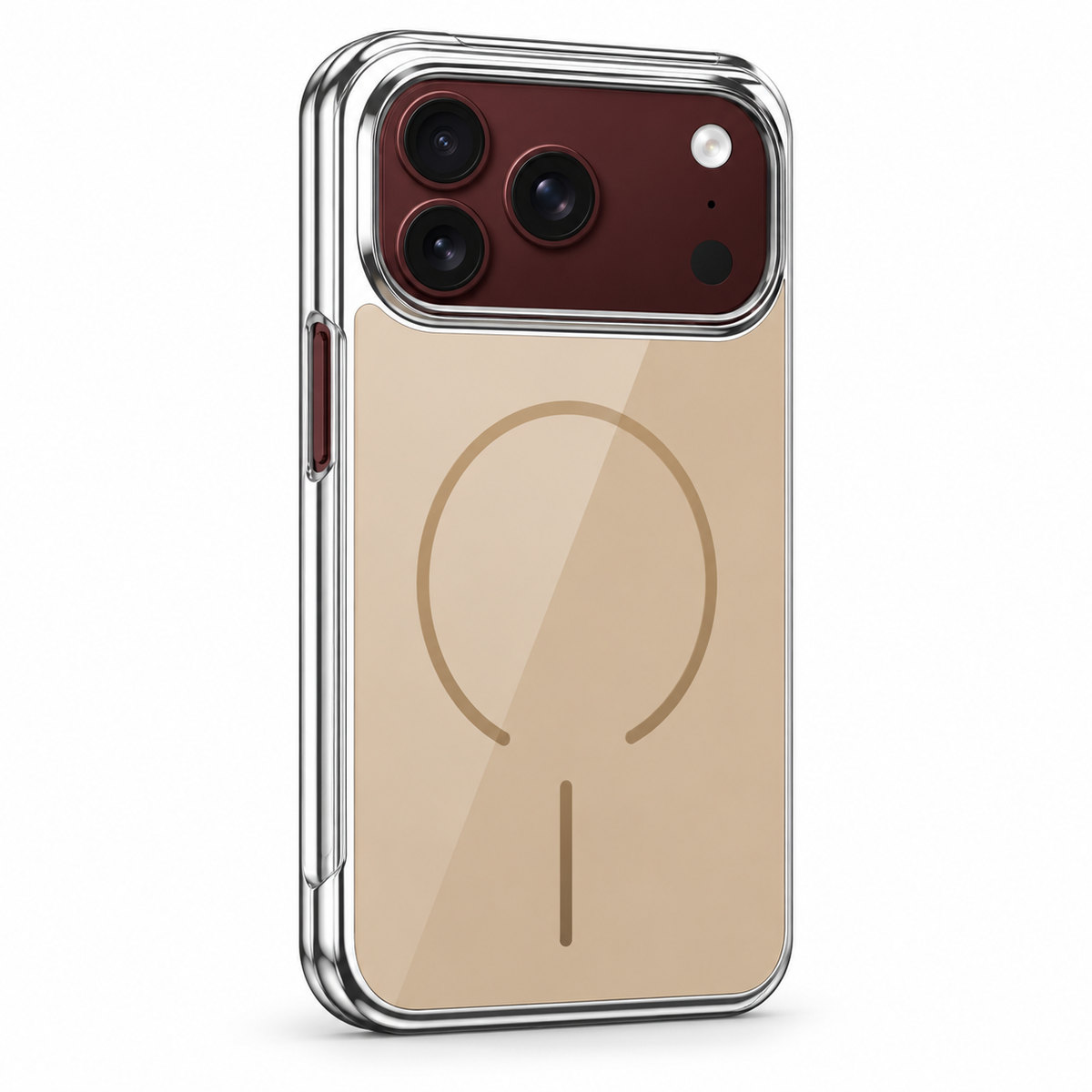 Premium iPhone Case Magnetic Built In Screen Protector Glass PC Full Wrap Shockproof Foldable Anti Scratch Non Slip Wireless Charging Protective Cover