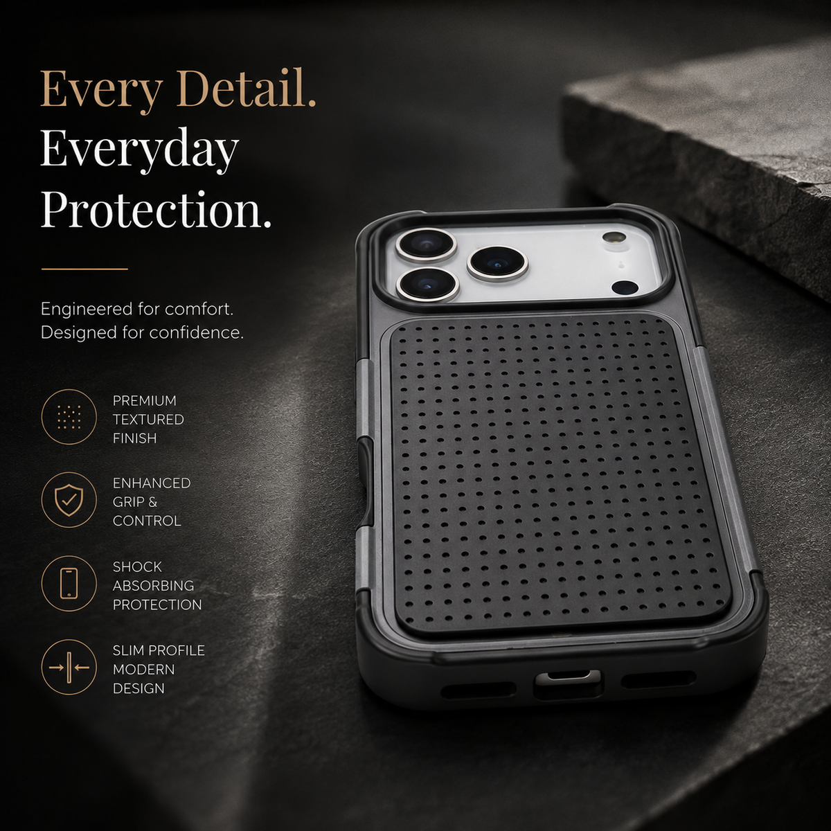 Premium iPhone Case Magnetic Rugged Armor Shockproof Protective Wallet Cover Card Holder Kickstand Anti Slip Reinforced Heavy Duty Full Coverage Grip