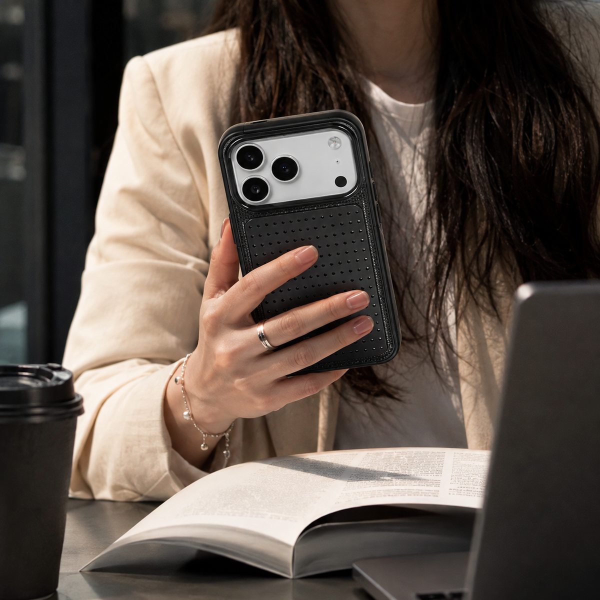 Premium iPhone Case Magnetic Rugged Armor Shockproof Protective Wallet Cover Card Holder Kickstand Anti Slip Reinforced Heavy Duty Full Coverage Grip