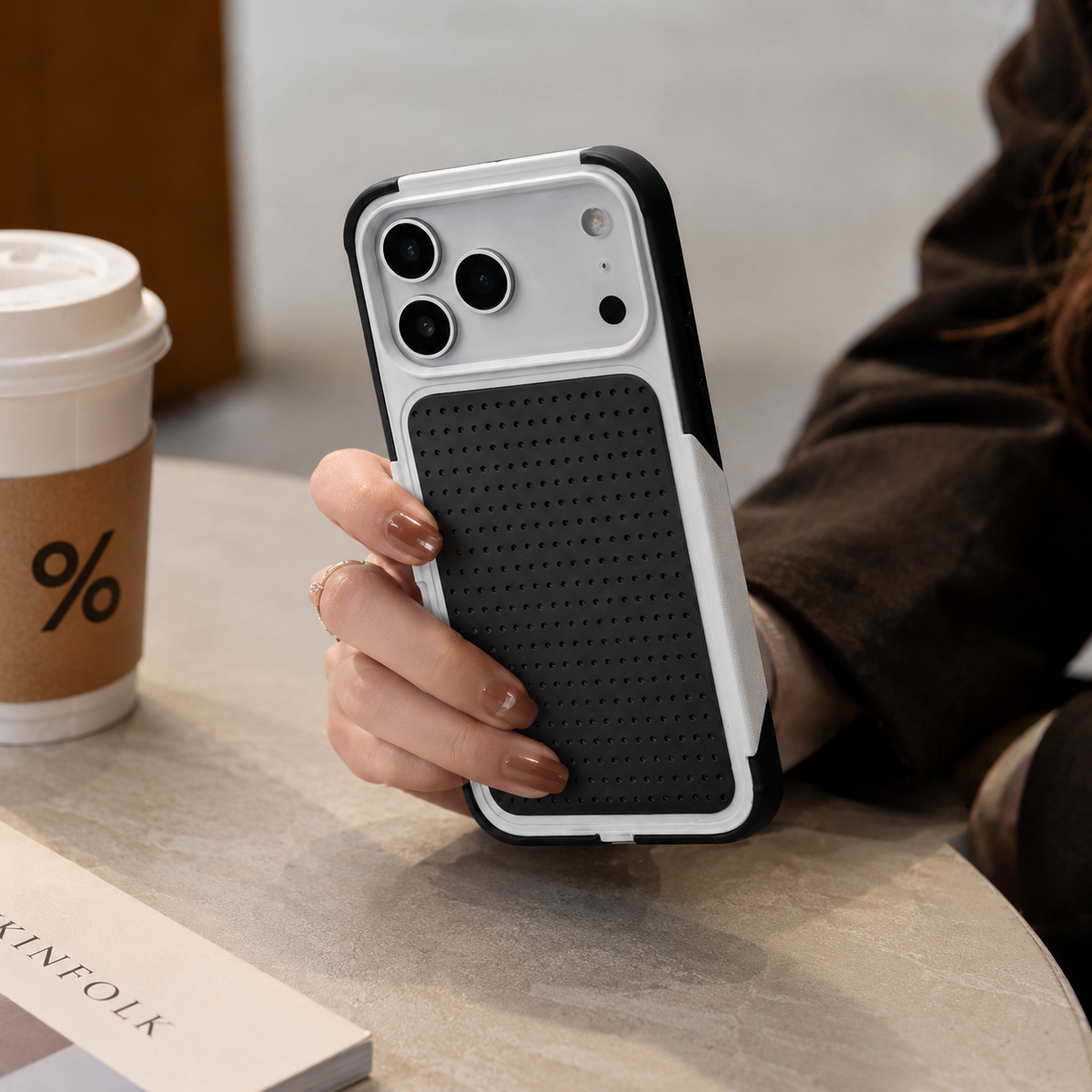 Premium iPhone Case Magnetic Rugged Armor Shockproof Protective Wallet Cover Card Holder Kickstand Anti Slip Reinforced Heavy Duty Full Coverage Grip