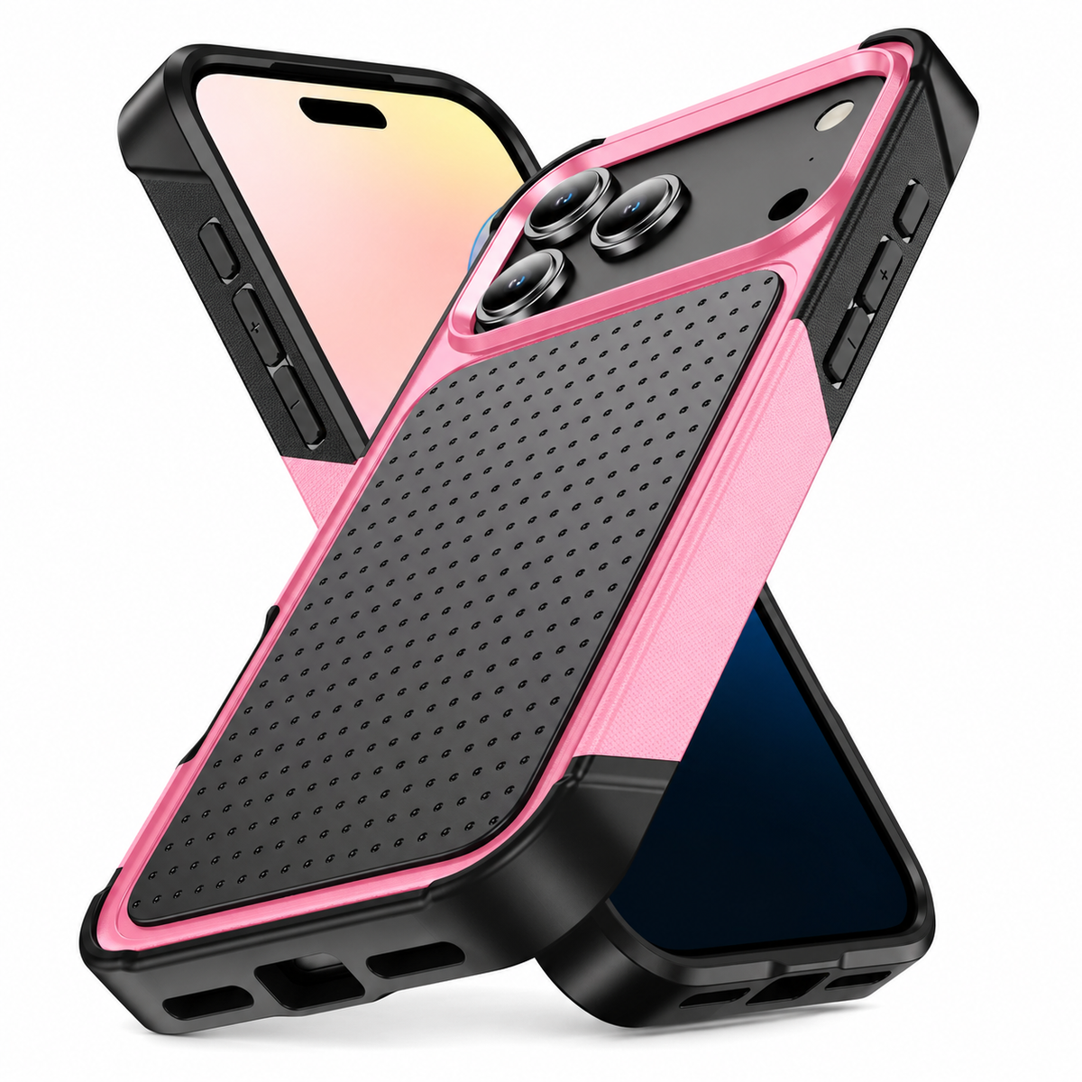 Premium iPhone Case Magnetic Rugged Armor Shockproof Protective Wallet Cover Card Holder Kickstand Anti Slip Reinforced Heavy Duty Full Coverage Grip