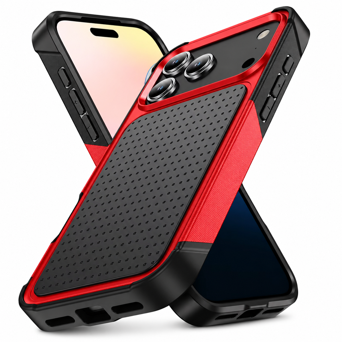 Premium iPhone Case Magnetic Rugged Armor Shockproof Protective Wallet Cover Card Holder Kickstand Anti Slip Reinforced Heavy Duty Full Coverage Grip
