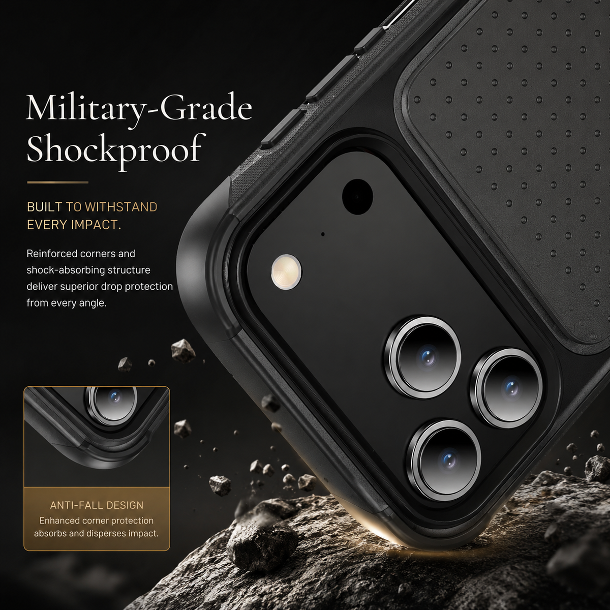 Premium iPhone Case Magnetic Rugged Armor Shockproof Protective Wallet Cover Card Holder Kickstand Anti Slip Reinforced Heavy Duty Full Coverage Grip
