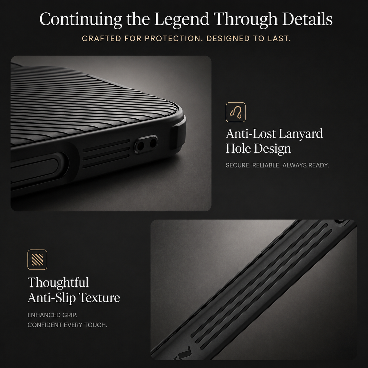 Premium iPhone Case Magnetic Rugged Shockproof Protective Cover Sliding Camera Lens Protection PC TPU Anti Slip Anti Scratch Reinforced Armor Full Coverage